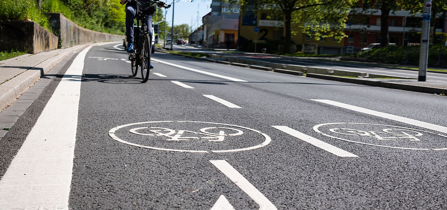 Radweg Castroper Straße Radweg Bochum