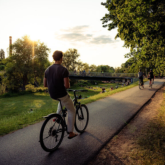 Radweg in Hannover