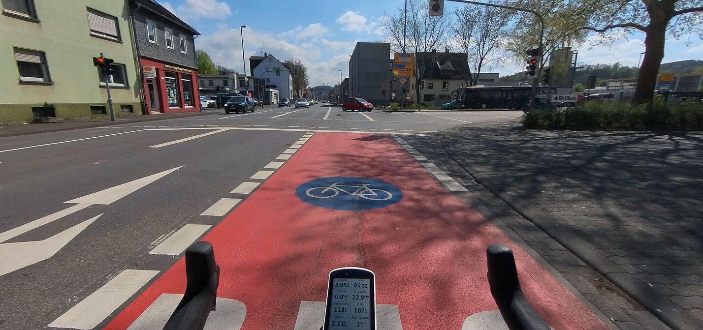 Umweltspur Radweg Siegen