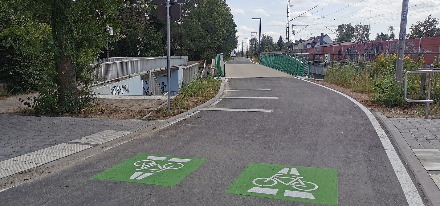 Radschnellweg Radweg Darmstadt