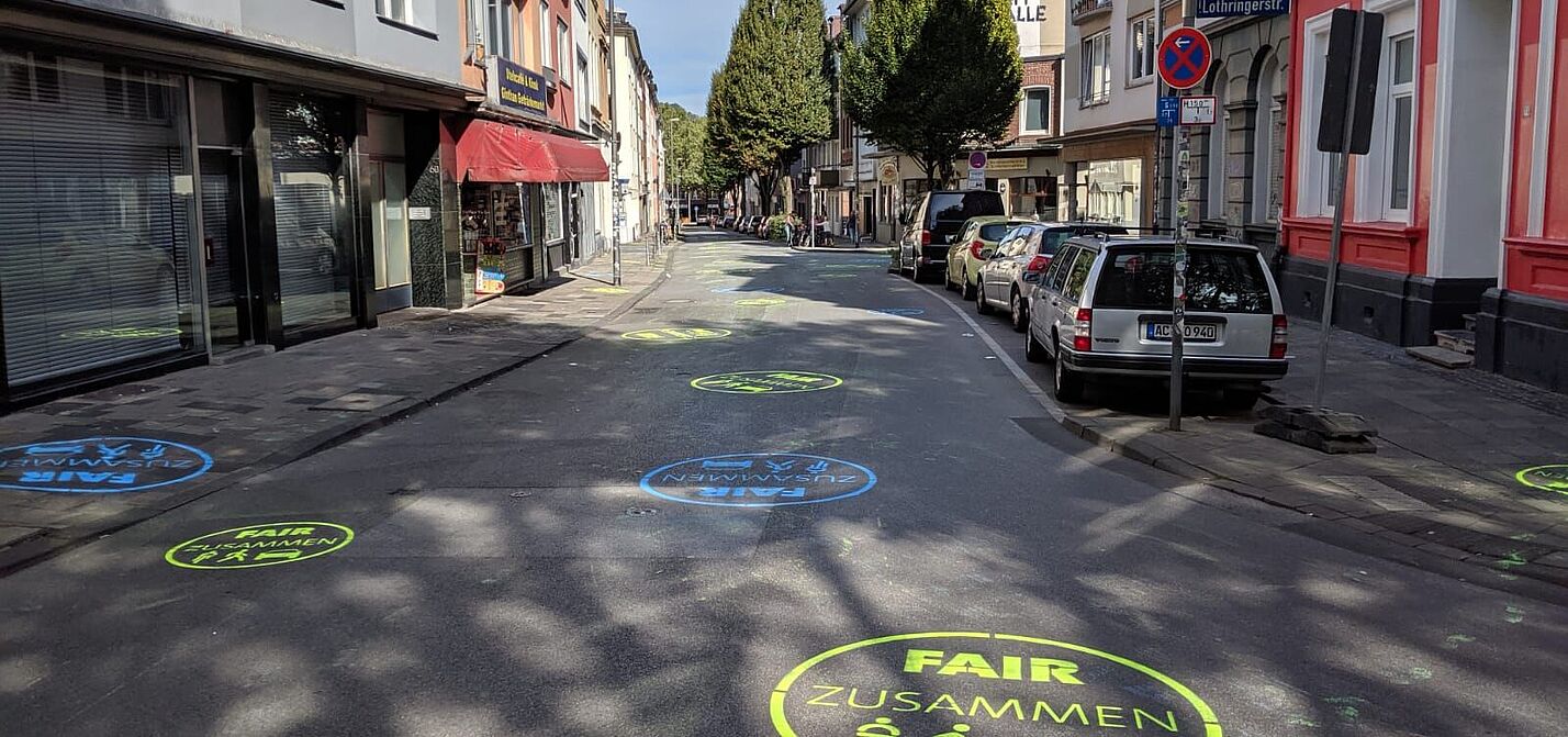Harscampstraße/Schildstraße Kampagne Aachen