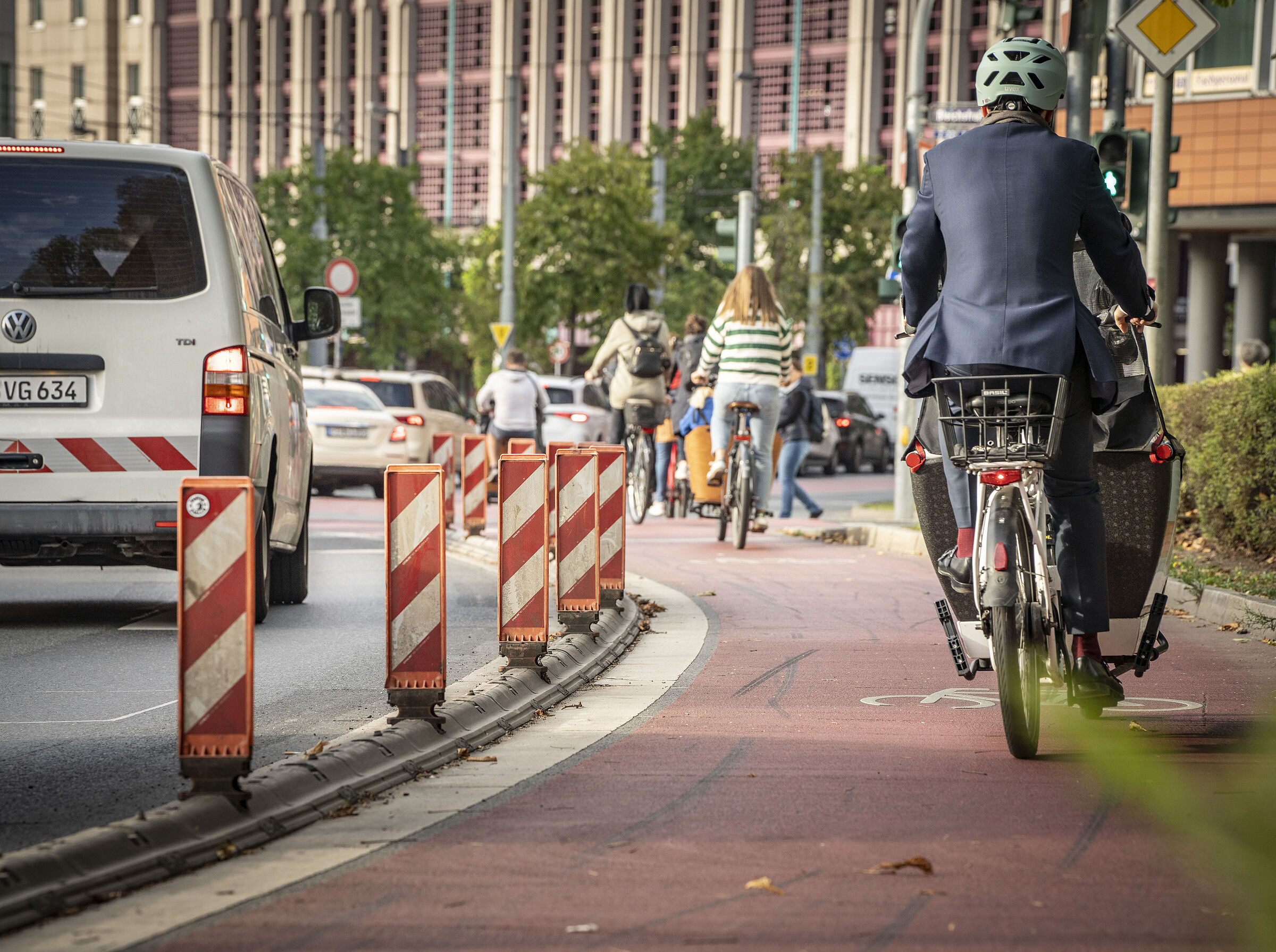 Fahrradweg Frankfurt