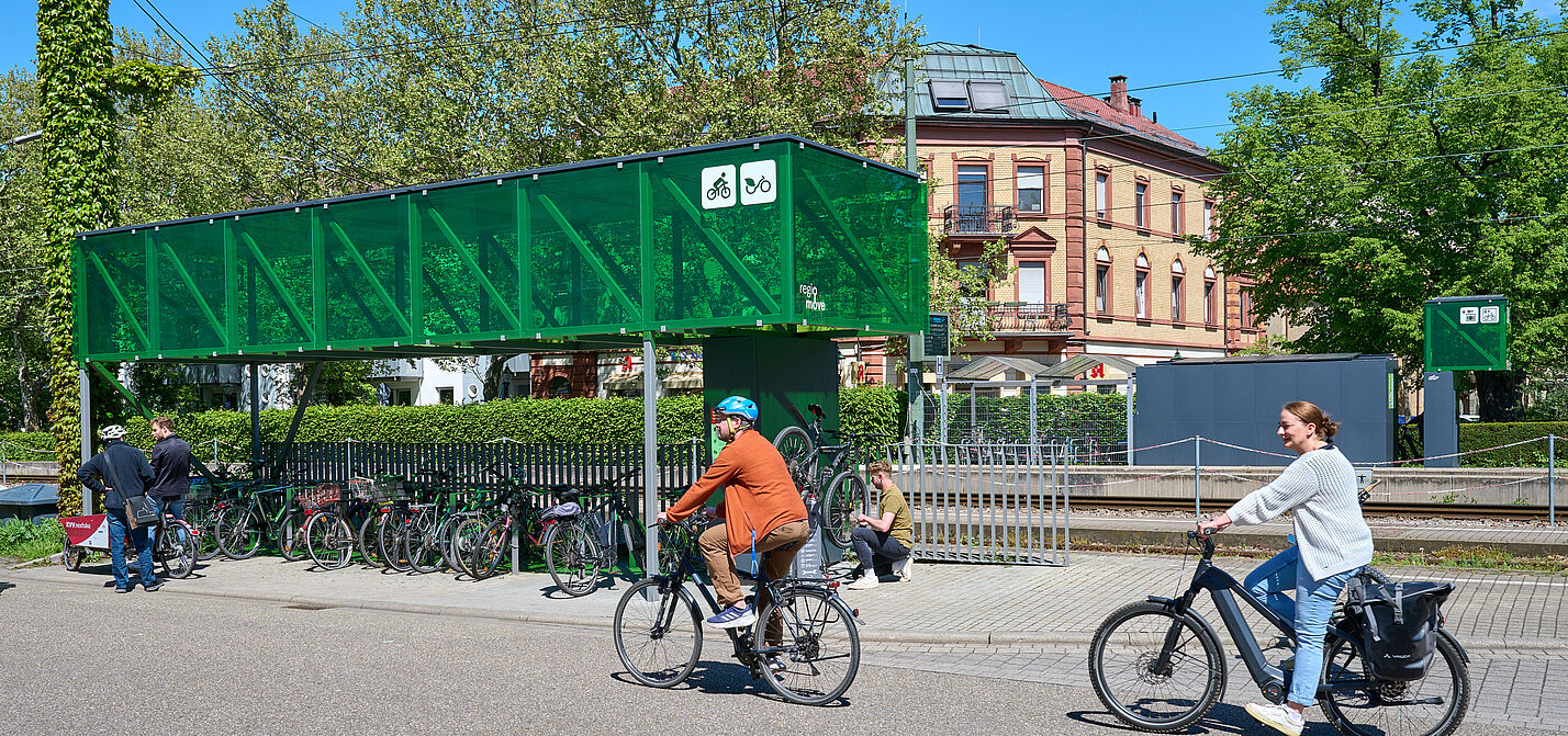 Fahrradabstellanlage Bahnhof Ettlingen Bahnhof Ettlingen