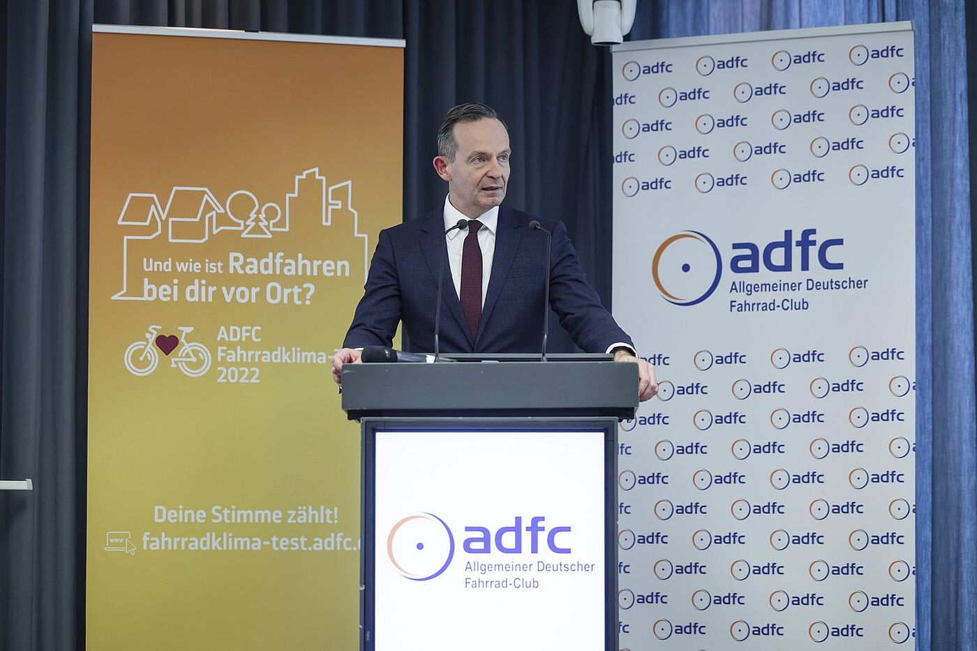 Verkehrsminister Dr. Volker Wissing gratulierte allen ausgezeichneten Städten. Verkehrsminister Dr. Volker Wissing gratulierte allen ausgezeichneten Städten.